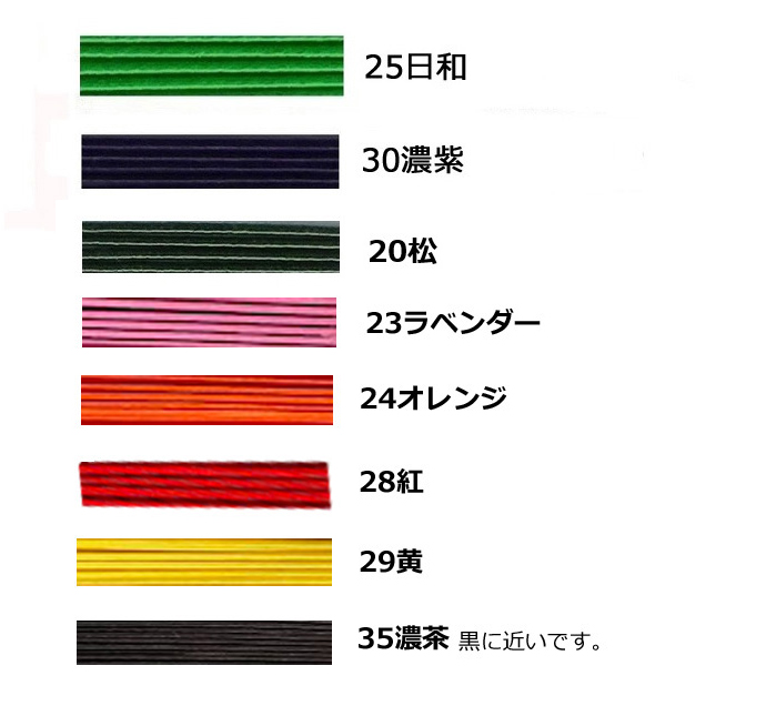 絹巻水引