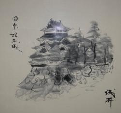 信濃の国松本城