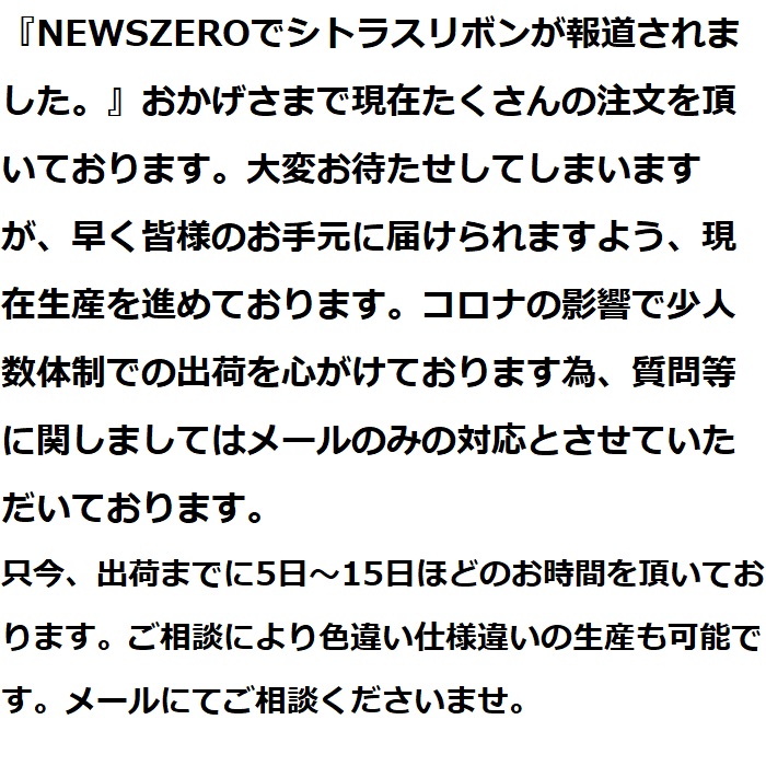 水引シトラスリボン