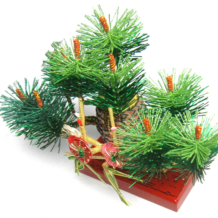 水引松竹梅置物