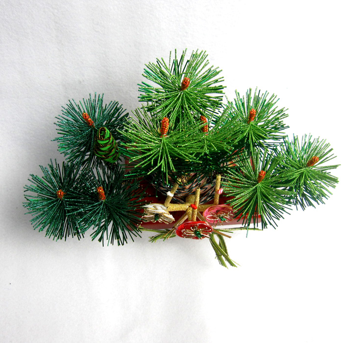 水引松竹梅置物