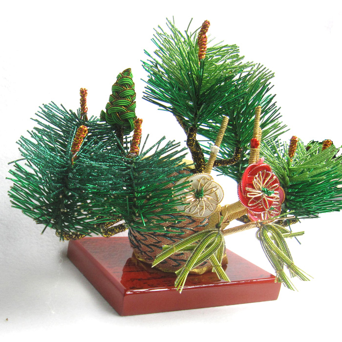 水引松竹梅置物