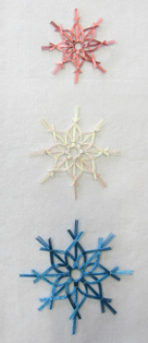 水引 水引飾り クリスマスにかわいい 水引雪の結晶